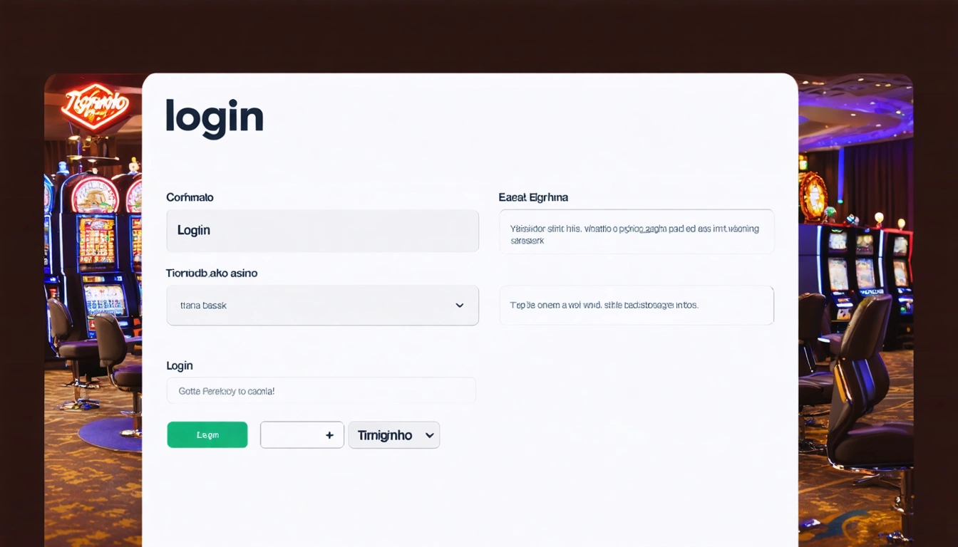 login Tigrinho